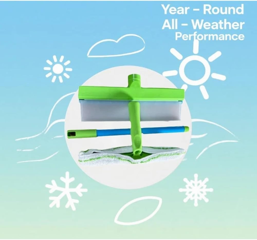 AquaSwipe™ Recyclable Silicone Window Squeegee Kit